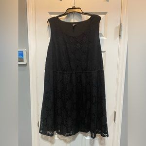 Black Lace 2x casual dress
